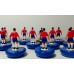 Subbuteo Andrew Table Soccer Chile National Team on classic Hasbro bases